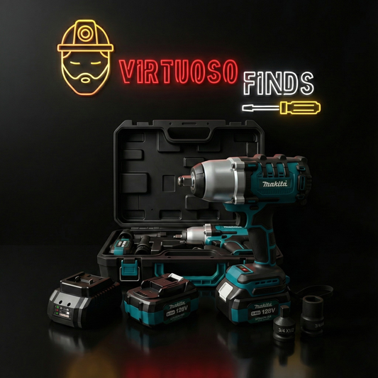 Makita 128V Brushless | La Llave de Impacto que Libera Tornillos Imposibles